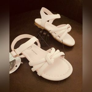 Baby Girls Knot Sandals Pink Size 6